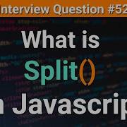 What Is Split In JavaScript JavaScript Tutorials In Hindi Interview Question 52