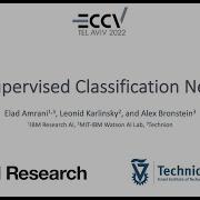 ECCV 2022 Self Supervised Classification Network