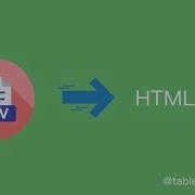 How To Convert CSV To HTML Table Online