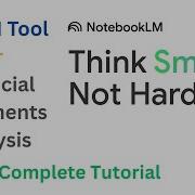 Ускорьте анализ финансовой отчетности с помощью ИИ NotebookLM