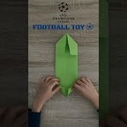 FOOTBALL TOY ORIGAMI ANTISTRESS TUTORIAL DIY UEFA CHAMPIONS LEAGUE Shorts Diy Craft Football