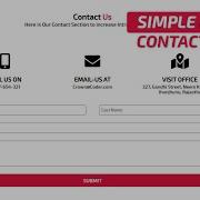 How To Create Simple Contact Us Page Using HTML And CSS Crown Coder