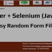 Automate Random Form Filling In Selenium With Faker Java Tutorial