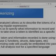 Intro To Flex Lex For Tokenizing