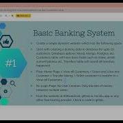 GRIP2022 Basic Banking System The Sparks Foundation Task 1 Basic Banking System Web