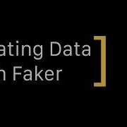 How To Create Sample Data In Python Using Faker