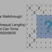 GMPuzzles 2022 08 25 Slitherlink Unequal Lengths By Murat Can Tonta