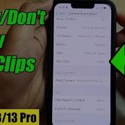 IPhone 13 13 Pro How To Allow Don T Allow App Clips