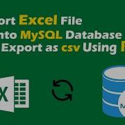 Mastering Data Management Importing Excel To MySQL And Exporting MySQL To CSV Using PHP