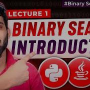 BS 1 Binary Search Introduction Real Life Example Iterative Recursive Overflow Cases