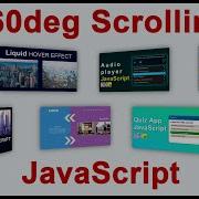 360deg Image Gallery Scrolling Effect Using HTML CSS And JavaScript