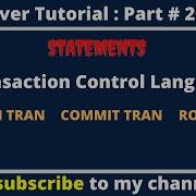 TCL Transaction Control Language In SQL Server BEGIN COMMIT ROLLBACK Explained SQL Server