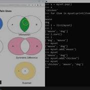 Python Sets Tutorial