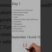 Loadrunner Training On September 14th And 15th