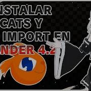 Como Instalar CATS Y VRM Import En Blender 4 2