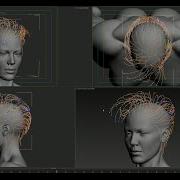 Hair Dynamics With Flex Modifier