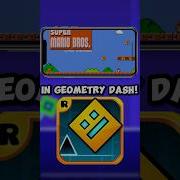 This Guy Recreated SuperMarioBros In Geometry Dash