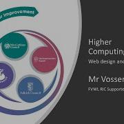 FVWL RIC Higher Computing Science Web Design And Development