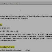 Real Coded Genetic Algorithm By Dr S Tamilselvi