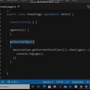 Getting Current Position In Ionic Capacitor App