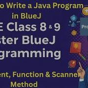 3 Ways To Write A Java Program In BlueJ Assignment Function Scanner Method ICSE Class 8 9