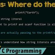 Storing The String Literals