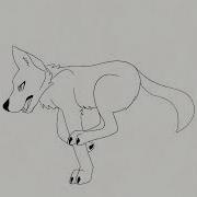 Wolf Running Animation Test
