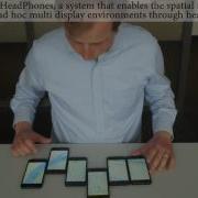 HeadPhones Ad Hoc Mobile Multi Display Environments Through Head Tracking