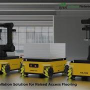 Floor Installation Robot Trio Demo Installation Transport And Stacking In Sync