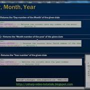 Part 26 IsDate Day Month Year And DateName DateTime Functions