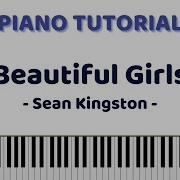 PIANO TUTORIAL SHEET Beautiful Girls Sean Kingston