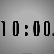 10 Minutes COUNTDOWN TIMER With Voice Announcement Every Minute