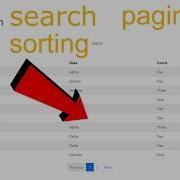 Responsive Bootstrap Table With Pagination Search And Sorting With Examples