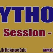 PYTHON Tutorials Session 2 By Mr Nagoor Babu On 07 09 2020 11AM
