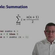 Example Proof Summation OCaml Programming Chapter 6 Video 25