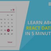 Learn About React DatePicker In 5 Minutes