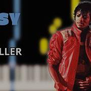 Thriller Michael Jackson EASY Piano Tutorial