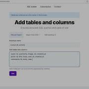 Add Or Import Database Schema With Only A Few Clicks Learn SQL Using AI