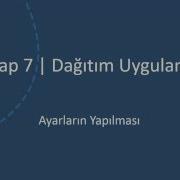Netmap 7 Proje Uygulamaları Ayarların Yapılması