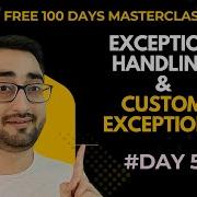 DAY 5 HINDI Java Exception Handling Full Tutorial Try Catch Throw Throws Custom Exceptions
