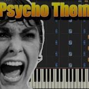 Psycho Theme Psycho Piano Tutorial Synthesia HD Cover