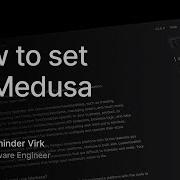 How To Set Up Medusa