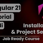 Настройка среды и установка Angular 21 Учебное пособие по Angular на хинди