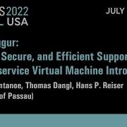 KVMIveggur Flexible Secure And Efficient Support For Self Service Virtual Machine Introspection