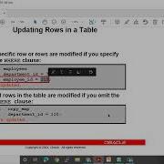 10 Learn Update Statement Of DML Basic SQL