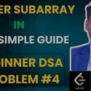DSA Interview Question And Answer All Subarrays In An Array Brute Force Explained Problem 4