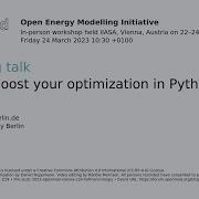 Linopy Boost Your Optimization In Python
