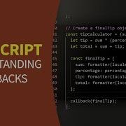 JavaScript Tutorial Understanding CALLBACKS