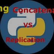 Python String Code Sober Concatenation Vs Replication Strengthen Your Programming Skills
