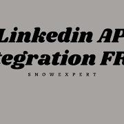Linkedin API Integration FREE Linkedin API Tutorial
